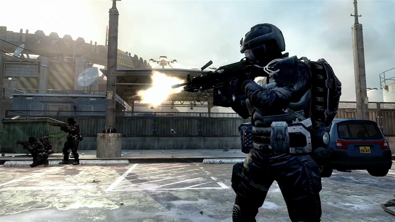 Illustration for article titled Explosive, Horse-Laden Screengrabs From Black Ops II's First Trailer